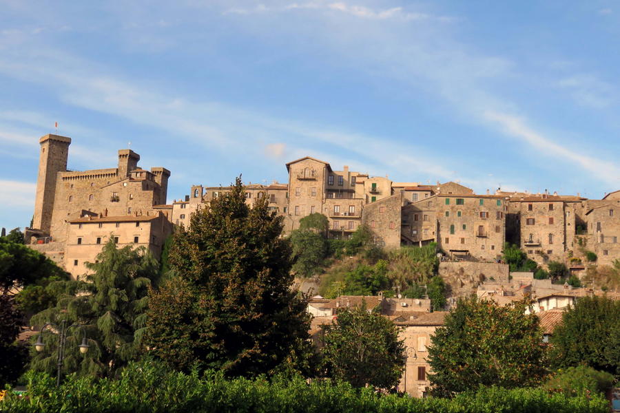 Bolsena vue du Château