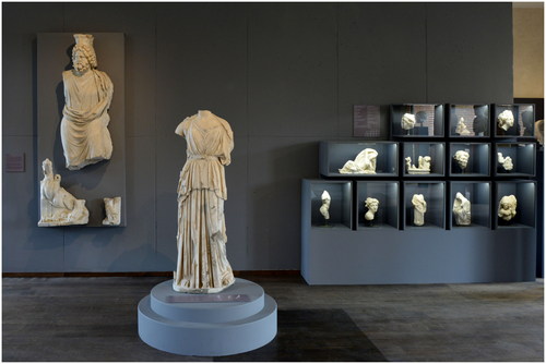 Le premier étage du musée Saint-Raymond